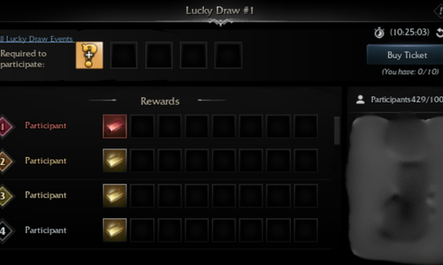 Lucky Item List